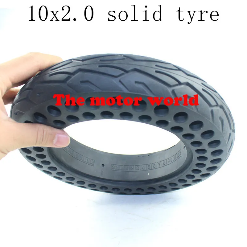 

Free Shipping Hot Sale 10 Inch Electric Skateboard BicycleE-Bike Tire 10x2.0 Honeycomb Shock Absorber Solid Tire Proof Tyre