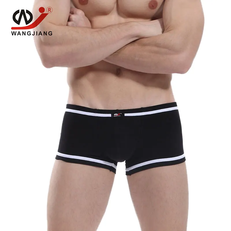 Wj брендовая одежда мужское нижнее белье боксеры шорты Cueca Masculina для мужчин трусы