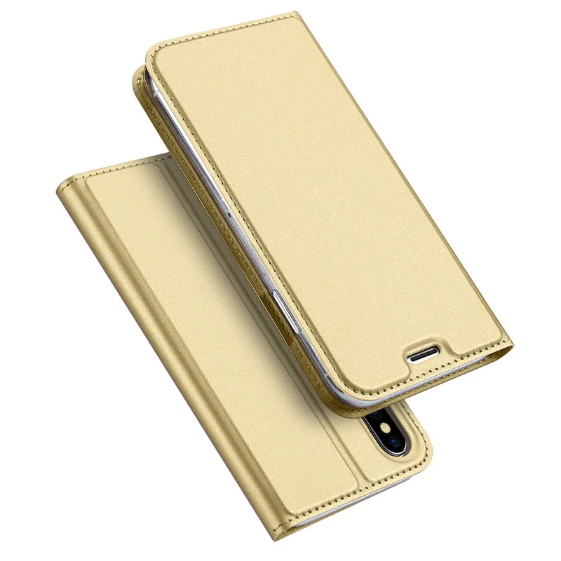 Магнитный Гладкий кожаный чехол-бумажник с откидной крышкой для iPhone X, 8 Plus, 6, 6S Plus, 7 Plus, 5, 5S, SE, чехол-книжка, держатель для карт, чехол-подставка
