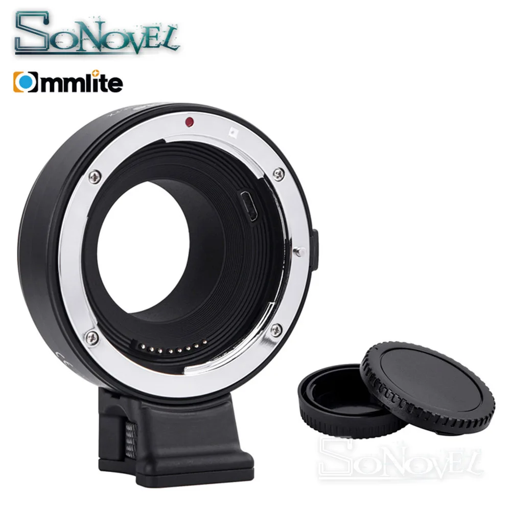 Commlite CM EF FX электронный адаптер для крепления объектива с автофокусом Canon EF/EF S