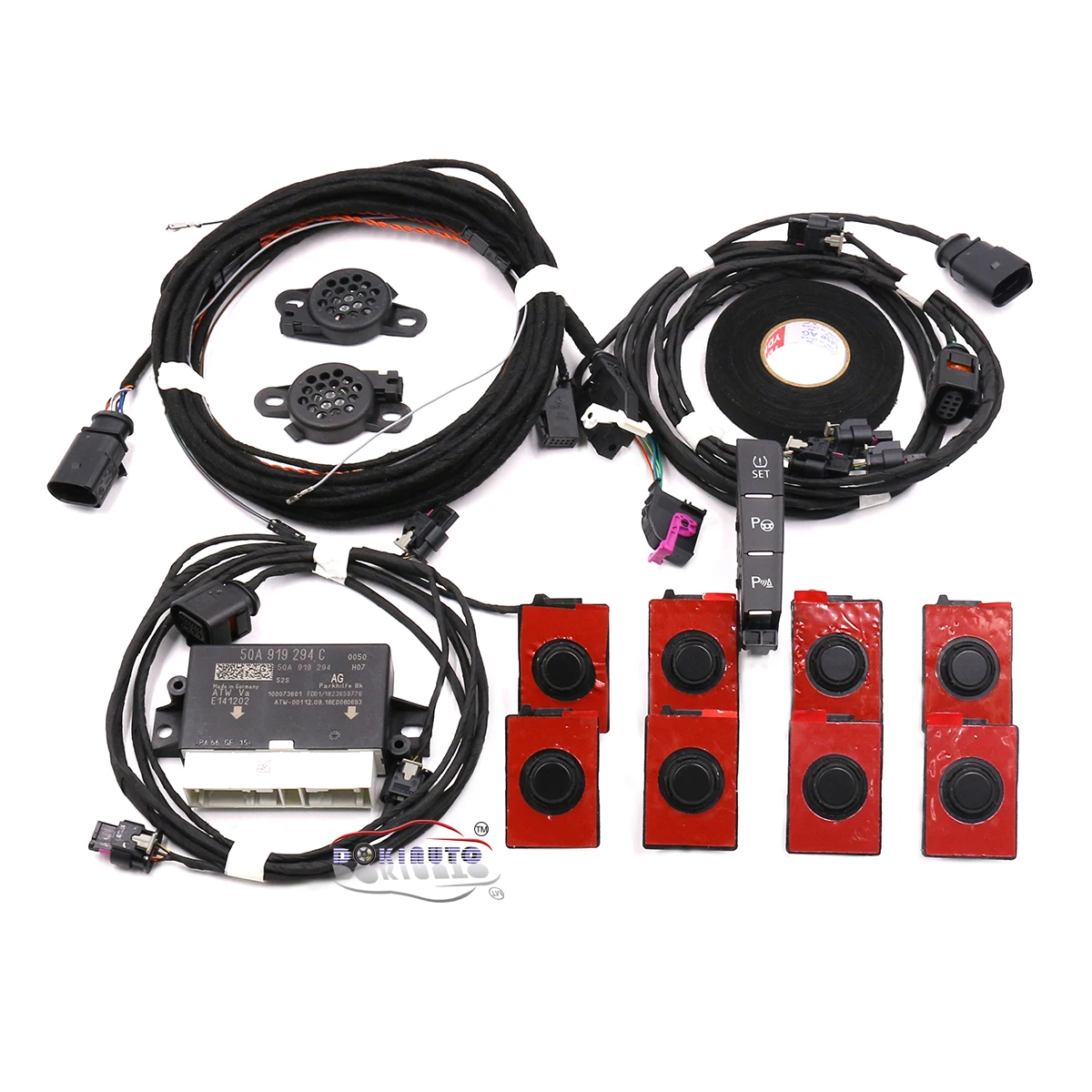 Для VW Golf 7,5 MK7.5 передний и задний 8 K OPS парковочный пилот 5QA 919 294 C UPGRADE KIT 5QA919294C