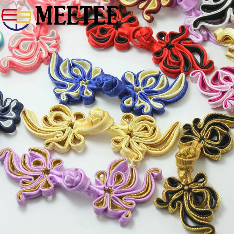 10pcs Chinese Style Button Manual Cheongsam On The National Wind Invitations Tang Suit Pnd Tail-on s | Дом и сад