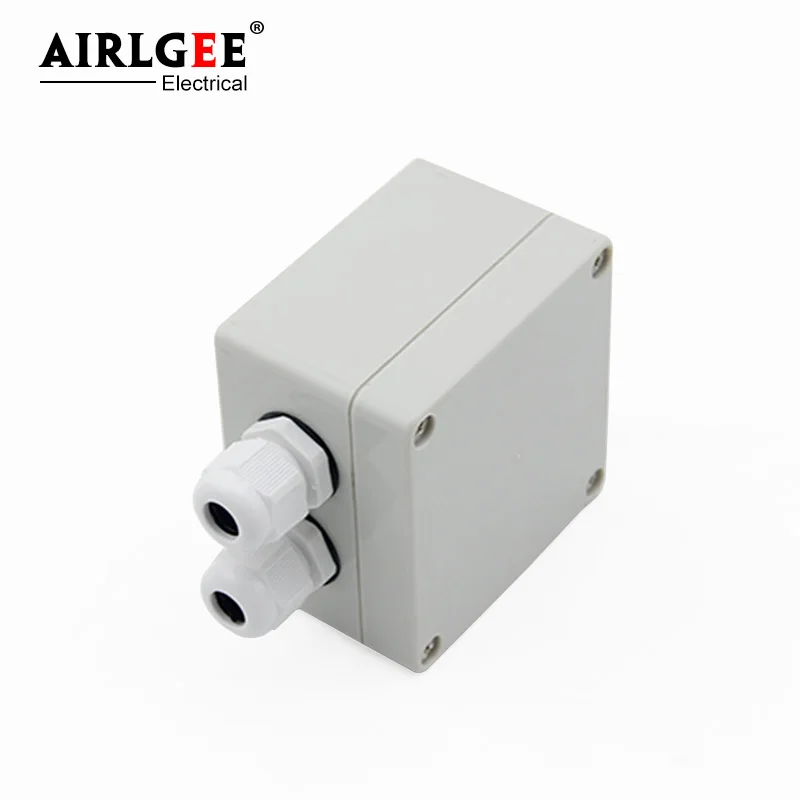 83*81*56mm 1 Inlet 2 Outlet 6P terminal junction box cable ABS power control sealed nylon connector | Обустройство дома
