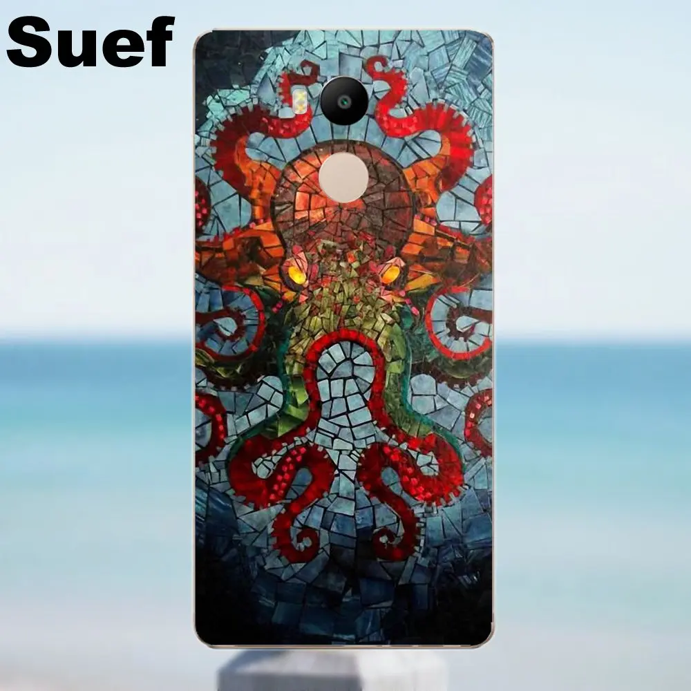 Suef мягкий чехол с рисунком для Xiaomi Redmi 4 3 3S Pro Mi3 Mi4 Mi4i Mi4C Mi5 Mi5S Mi Max Note 2 милый