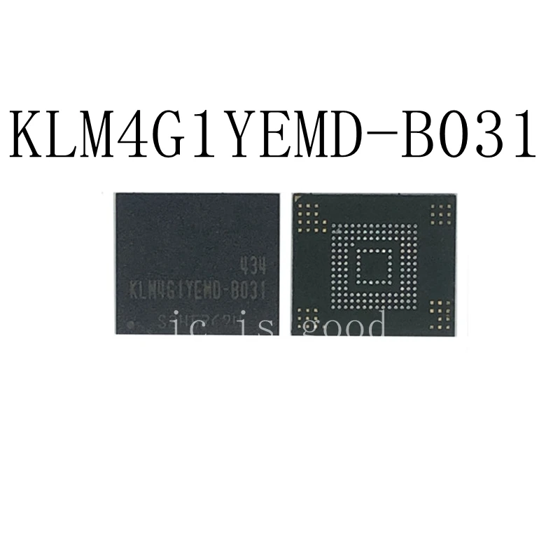 EMMC4G шрифт библиотеки KLM4G1YEMD-B031 KLM4G1YEMD-B032 BGA лучшее качество | Электроника