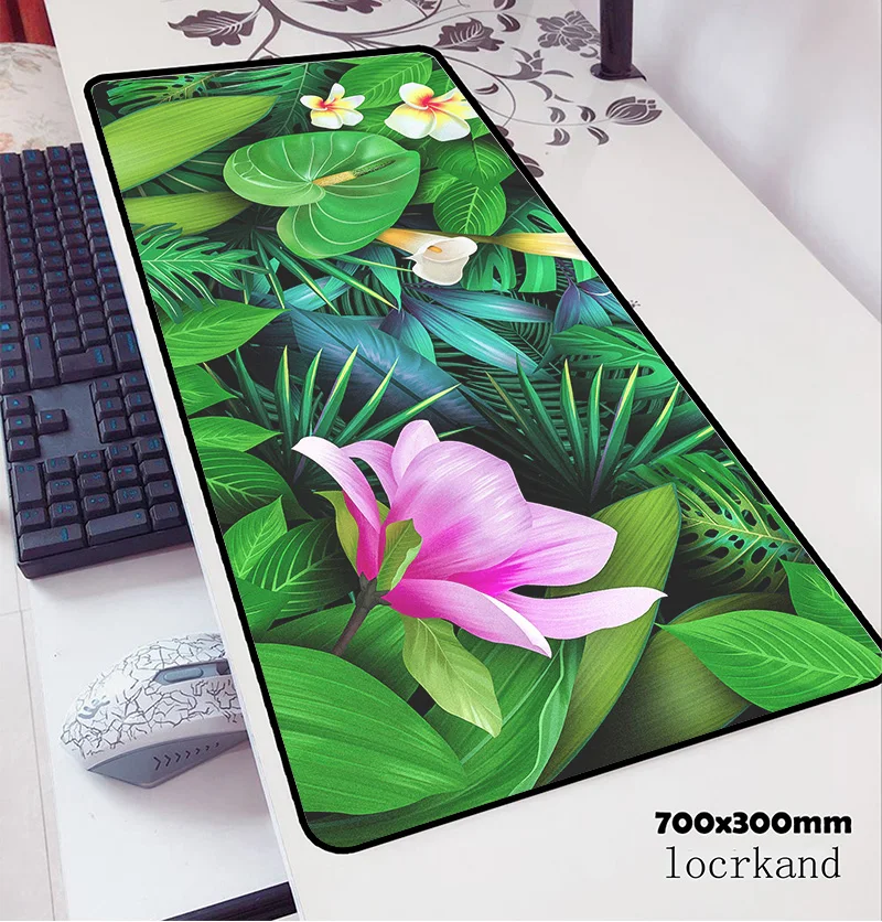 Коврик для мыши с изображением фламинго дома 700x300x2 мм коврик notbook компьютерный