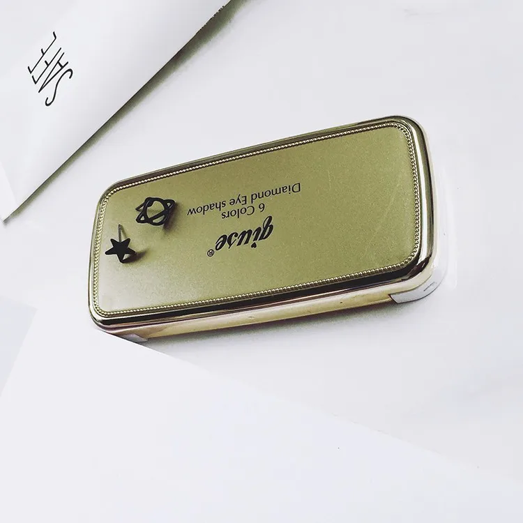 

Women Set Cute Fashion Perforated Zone Earrings Jewelry Accessory Black Handgrips Gold Star And Saturn Earrings Stud Earrings