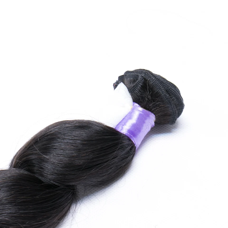 Продукты для волос от Хлои перуанские волосы Remy свободные волнистые 100%