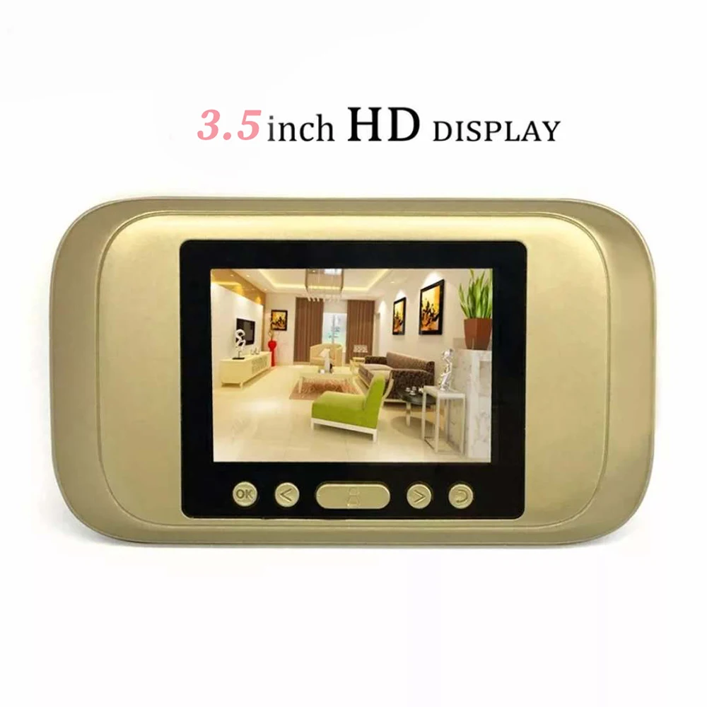 3 5 &quotЖК экран цифровой дверной обзор электронный кошачий глаз с камерой HD
