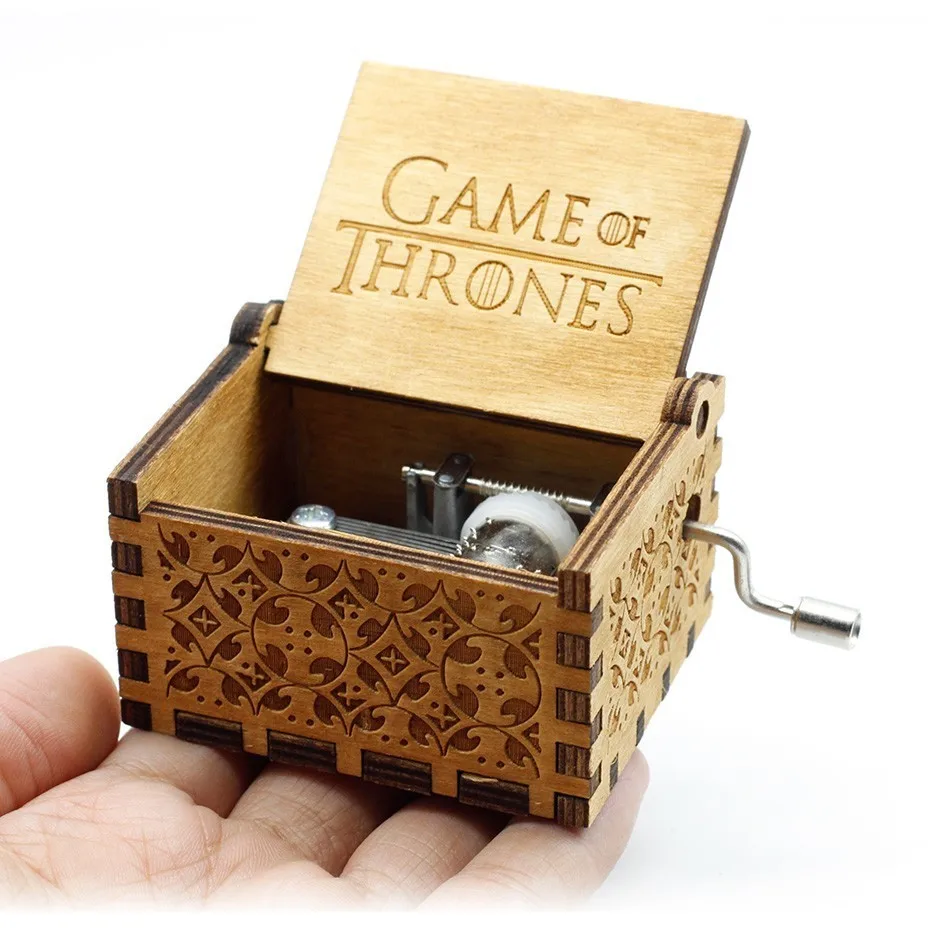 Game Of Throne Новая игра трон не может помочь влюбиться деревянная музыкальная шкатулка ты мой солнце цифровой ребенок специальный счетчик Рождественский подарок - Цвет: Game Of Throne