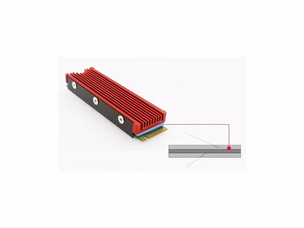 JEYI M.2 NVMe радиатор для SM951 SM961 950PRO XP9410 SSD охлаждения|heatsink|heatsink coolingm ssd |