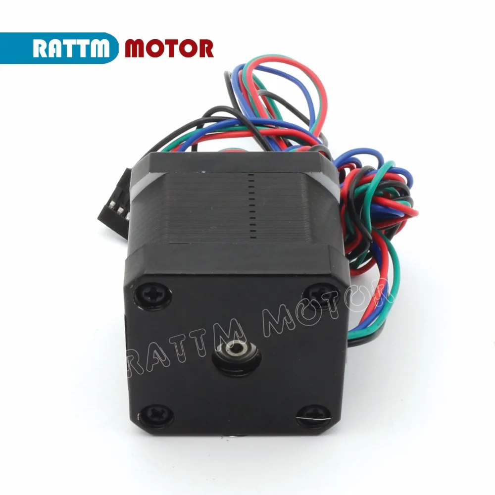 5 шт. 17HS4401J Nema17 шаговый двигатель 1.7A/40 мм/78oz in с разъемом|Шаговый двигатель| |