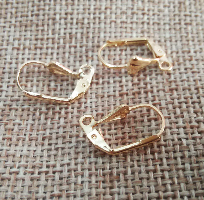 10 шт. аксессуары для сережек застежка крючок петля подвески французские крючки