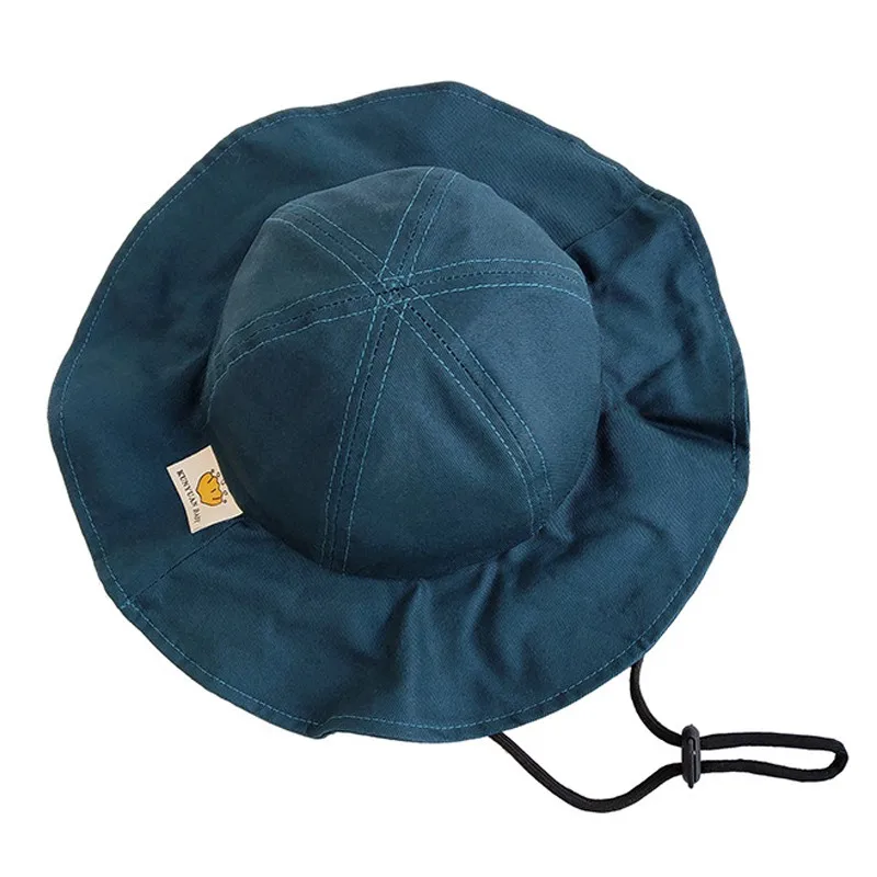 2019 Spring Summer Baby Boys Girls Toddler Solid Color Bucket Hats Caps Reversible Sun Headwear | Детская одежда и обувь