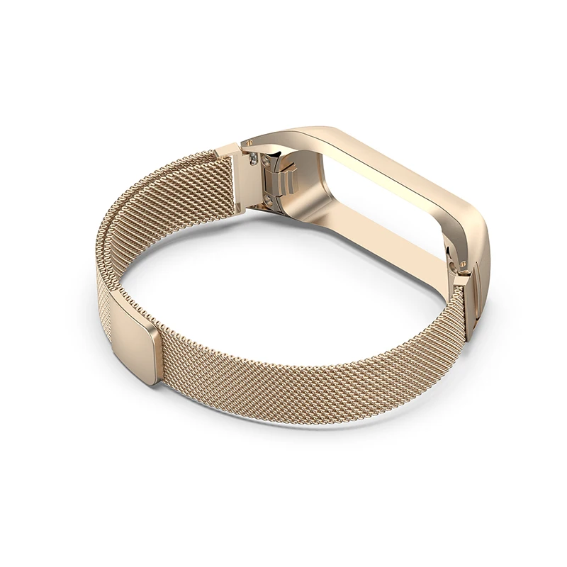 Smart Stainless Steel Bracelet Watch Strap For Samsung Galaxy fit e/SM-R375 Milanese Stainless Steel Wrist Strap Wristband