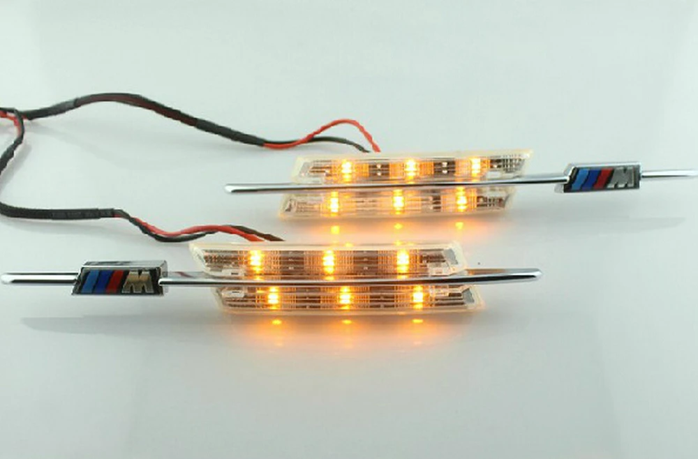 2 цвета на выбор! Светодиодный боковой габаритный фонарь без ошибок для BMW E81 E82 E87