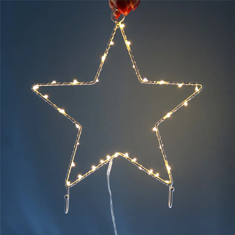 DELICORE New Vintage Iron Star Night Light On Wall Simple Fashion Lamps Lights Indoor Decoration For Party S023 | Лампы и освещение