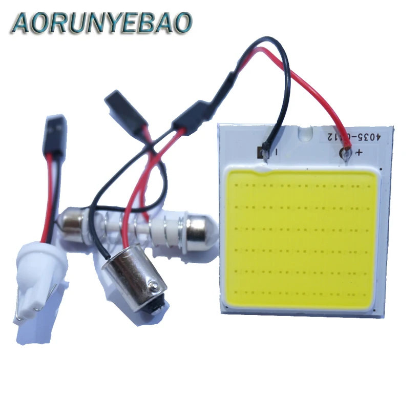 

СВЕТОДИОДНАЯ Гирлянда AORUNYEBAO, 4X белого цвета, T10, 48 светодиодный, C3W, C5W, T10, W5W, BA9S