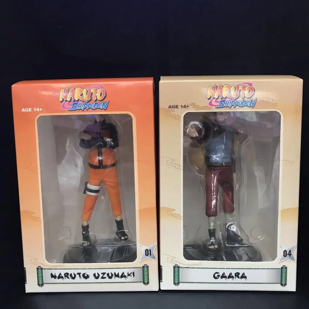Аниме 15 см Наруто шиппууден Uzumaki &amp Gaara фигурку 1/8 Масштаб ПВХ фигурка игрушки