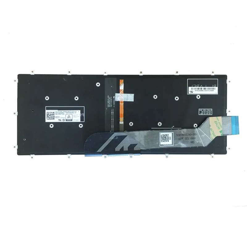 Новая английская клавиатура с подсветкой для ноутбука DELL Inspiron 5370 5379 7375 5369 5579 |