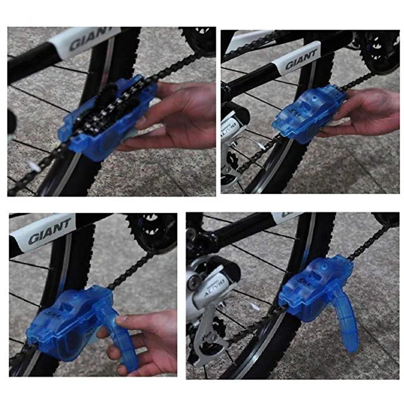 

Bicycle Chain Cleaner Cycling Tire Brush Cleaning Tool Freewheel Hook for Crank Tire Sprocket Cycling Corner Stain Dirt Clean