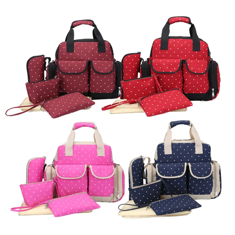 Diaper Bag Mummy Travel Backpack Large Capacity Baby For Stroller Waterproof Nursing Care Handbag | Мать и ребенок
