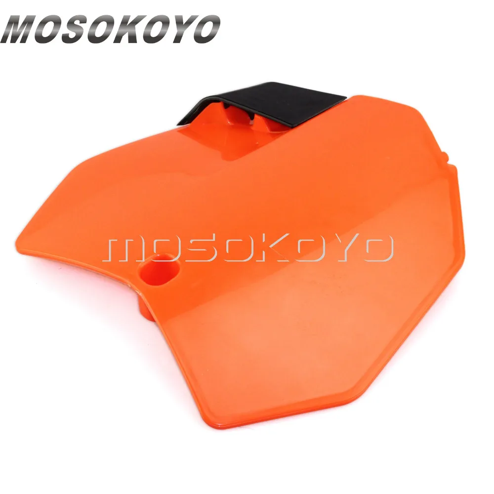 Оранжевый мотоциклетный передний номерной знак для SX SXF XCF 125 350 450 MX Enduro Racing Motocross