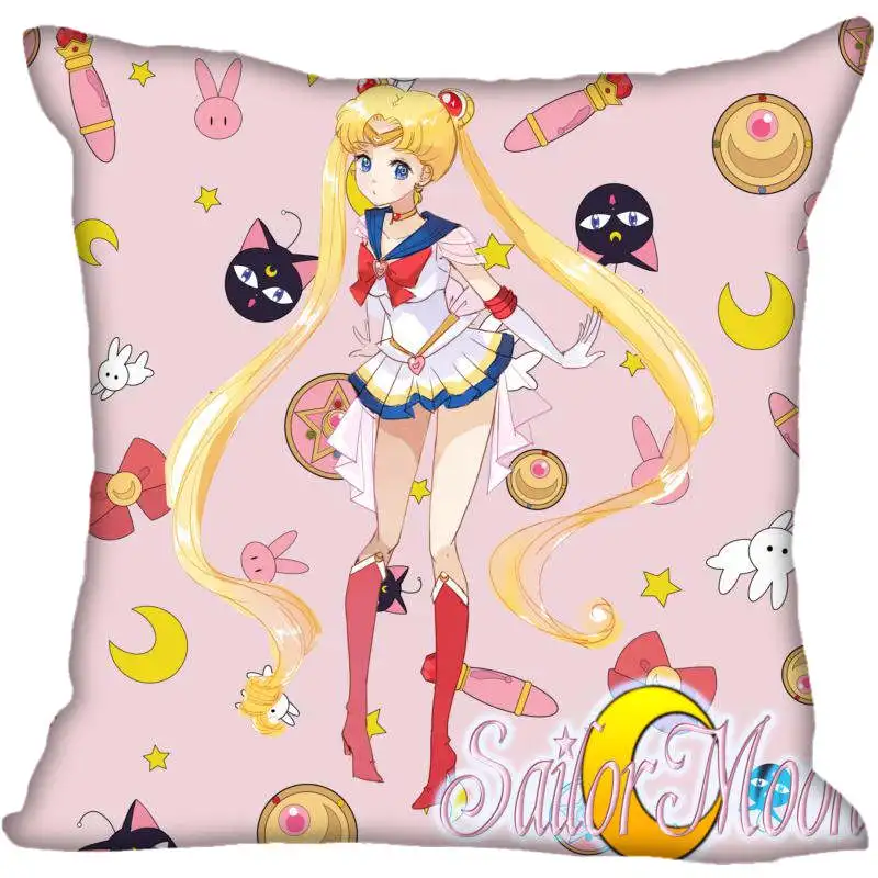 Pillowcase 7 Лучшая декоративная Свадебные наволочки Сейлор Мун, наволочки для подушек, индивидуальный подарок для(с одной стороны), наволочки с принтом - Цвет: Pillowcase 7