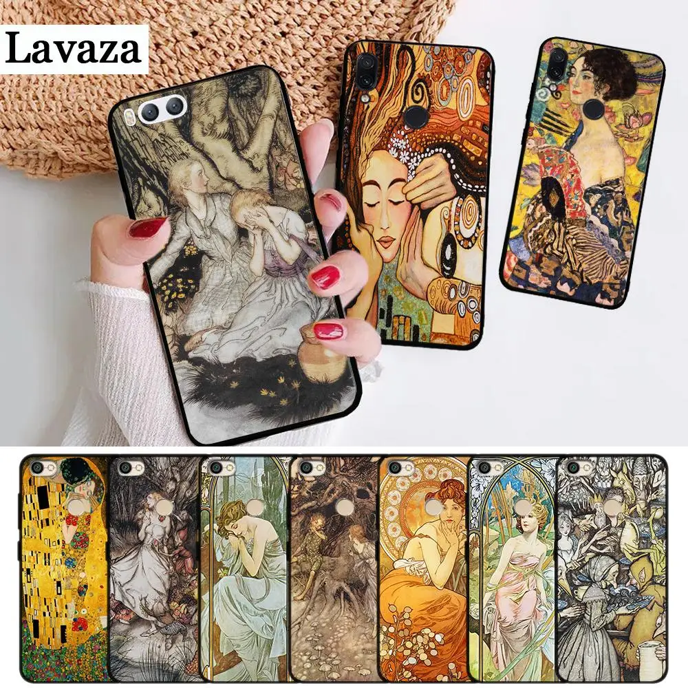 Ультратонкий силиконовый чехол Lavaza art ALPHONSE MUCHA для Xiaomi Redmi 4A 4X 5 5A 6 6A 7 7A 8 8A K20 Pro Plus S2