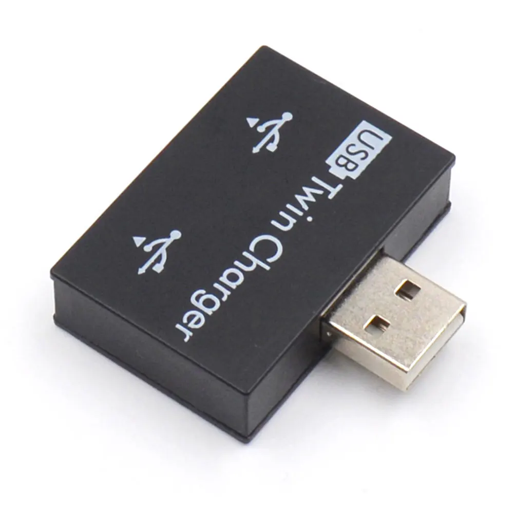 Портативный мини разветвитель для телефона и планшета с 2 портами|USB-хабы| |