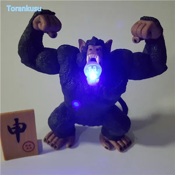 Dragon Ball Z фигурку Сон Гоку обезьяна Светодиодный светильник DIY Дисплей игрушка Esferas