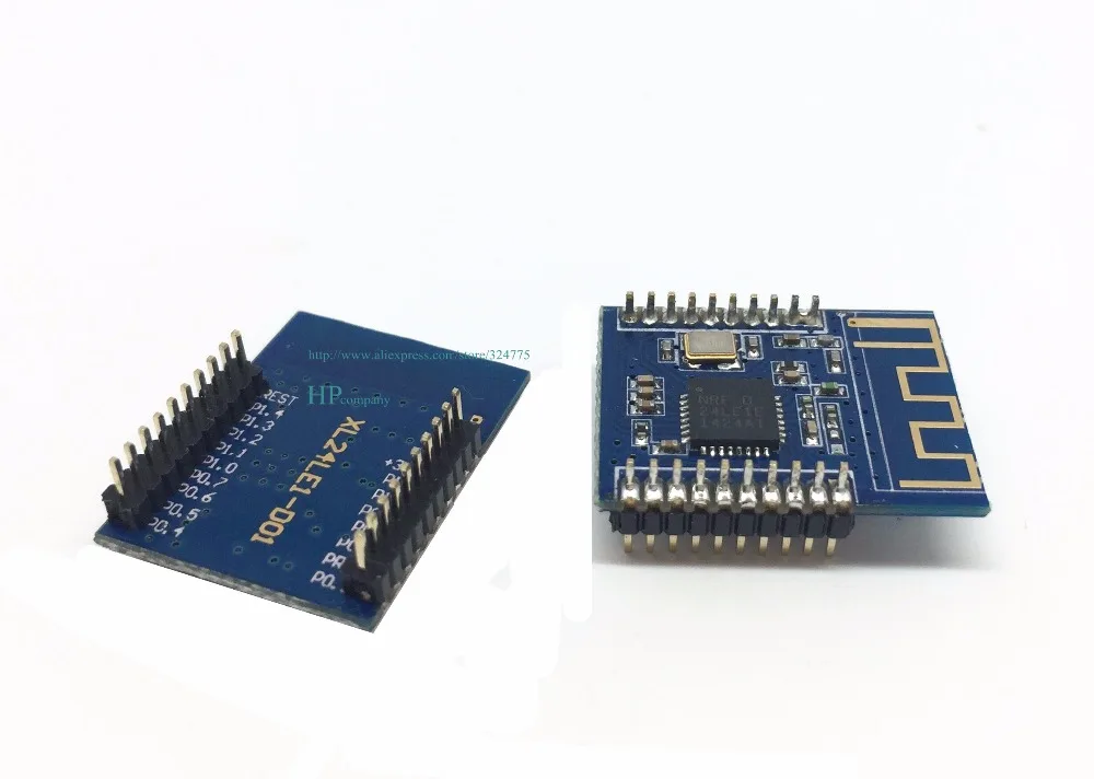 5 шт. процедуры тестирования NRF24LE1 51 модуль беспроводной связи = NRF24L01 + MCU пассивная