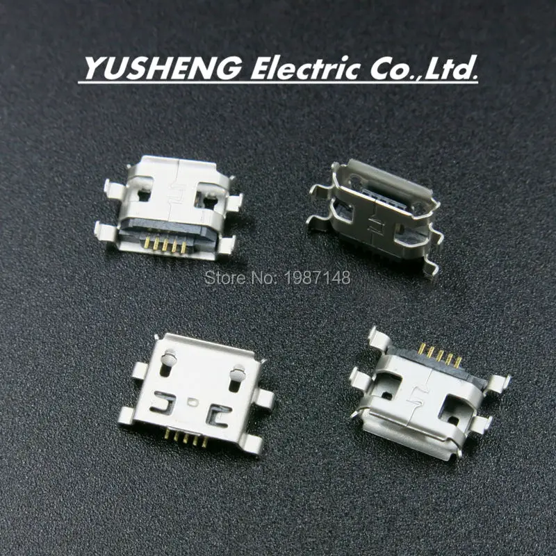 10 моделей 50 шт. всего Micro USB 5Pin jack tail sockett Usb разъем порт для samsung Lenovo Huawei ZTE HTC и т. Д.|usb