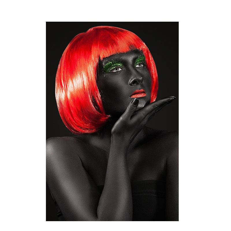 Черные красные обнаженные африканские женские плакаты и принты искусство на