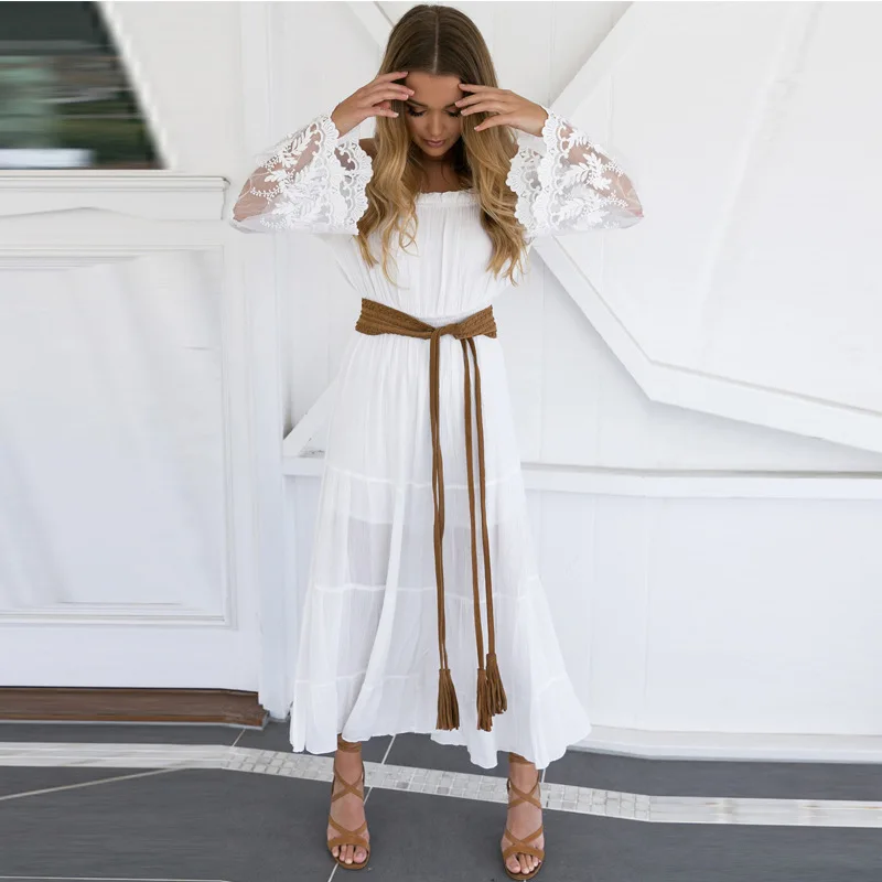 Summer Beachwear Dress For Women Coverup Swimwear Covers Sarong Kaftan Beach Tunics Bikini Wear Bathing Mujer Sexy White