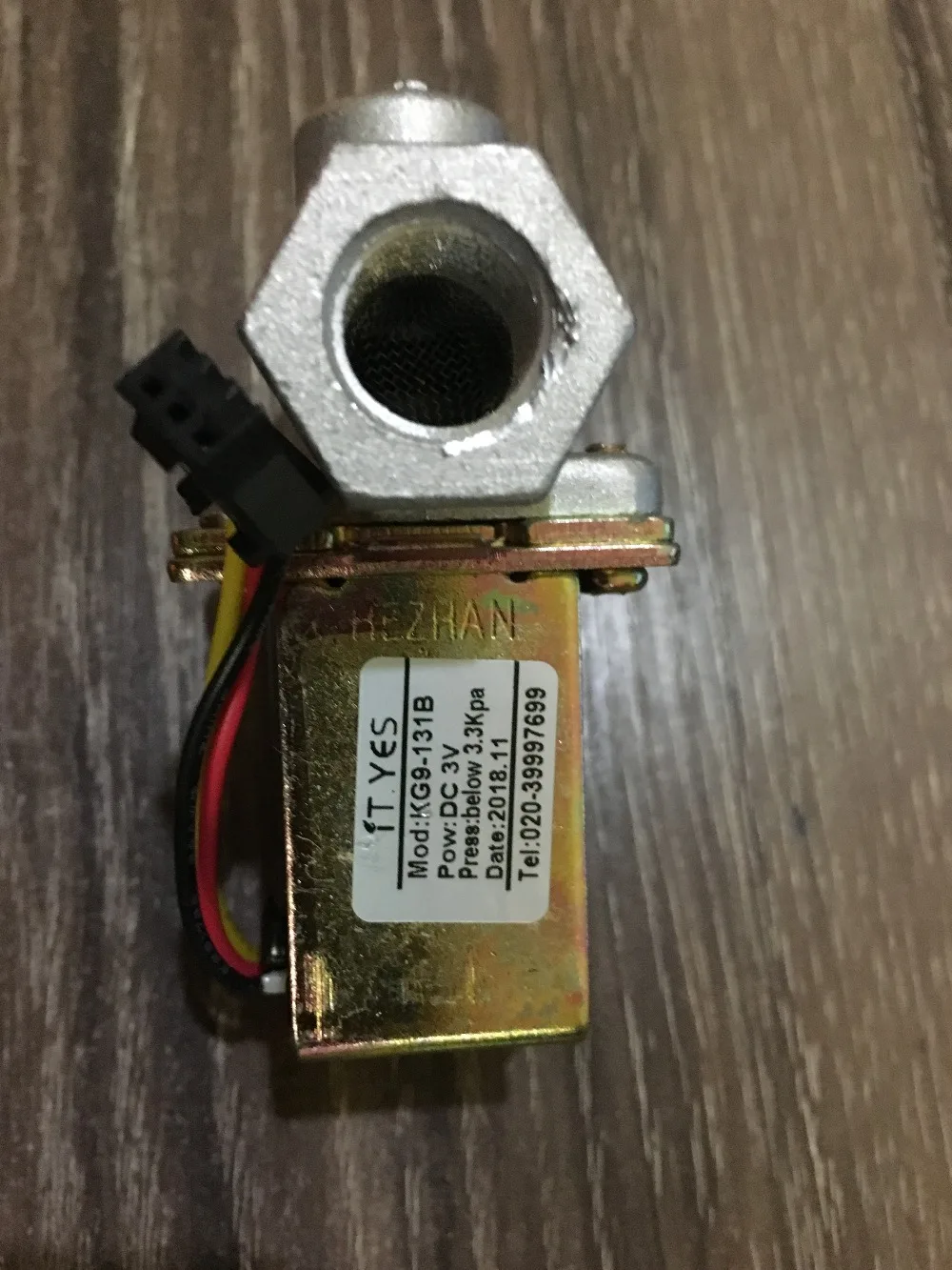 It.Yes KG9 131B DC3V газовый электромагнитный клапан впускные отверстия G1/4 внутренних