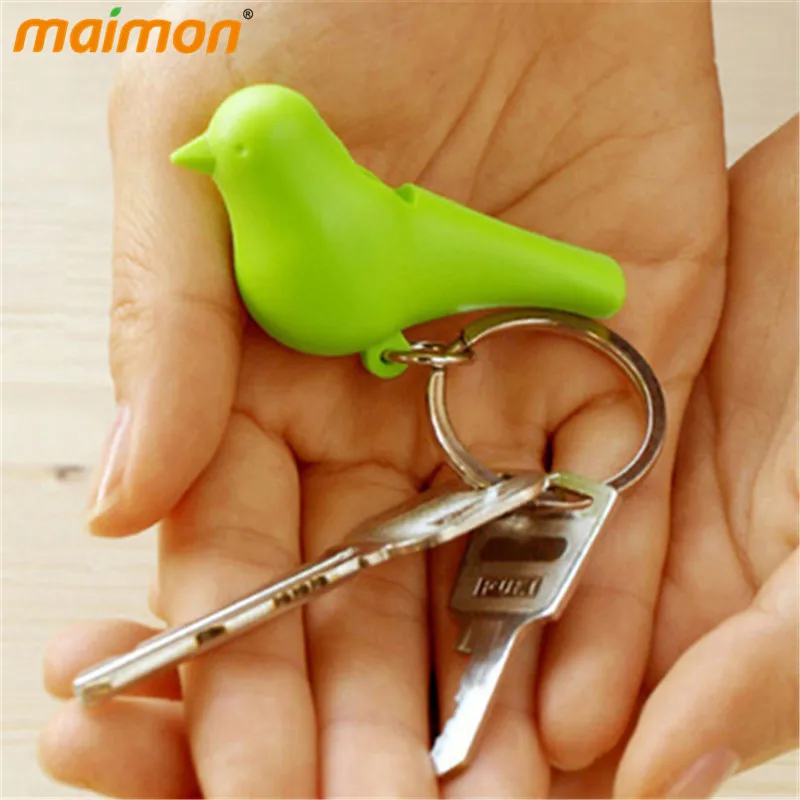 Новинка Мини Воробей Птичье гнездо свисток брелок пластиковый держатель для