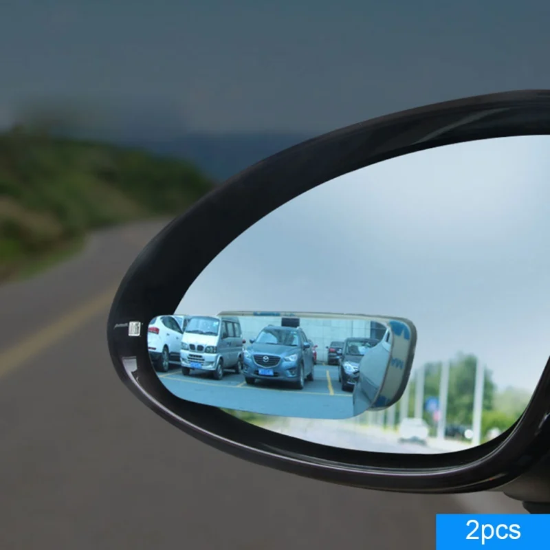 2019 Универсальное автомобильное боковое 360 широкоугольное выпуклое зеркало