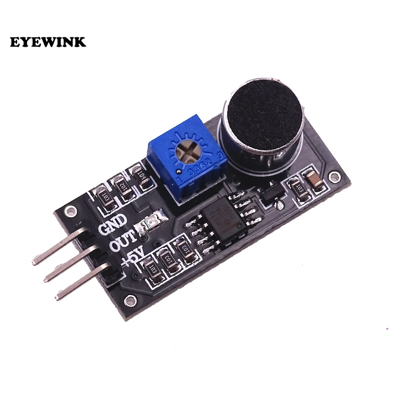 Модуль датчика обнаружения звука LM393 для Arduino Para Som конденсатор Sonido Electret модуль