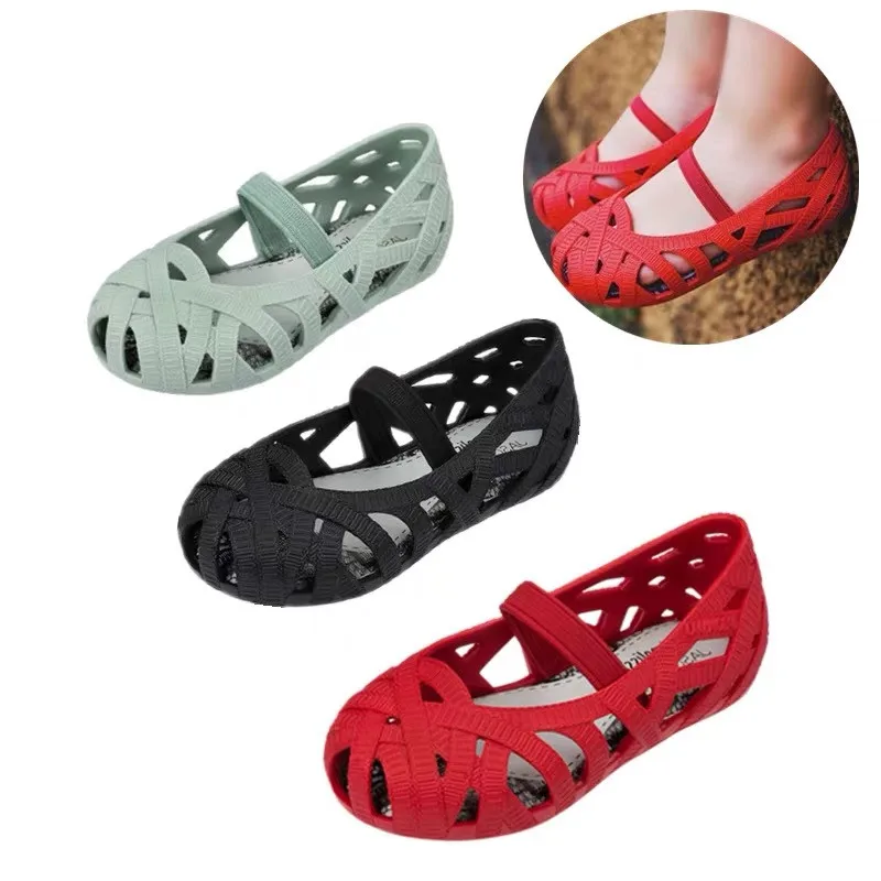 Новинка 2020 мини туфли для девочек Mini Melissa сандалии желе с кристаллами детская