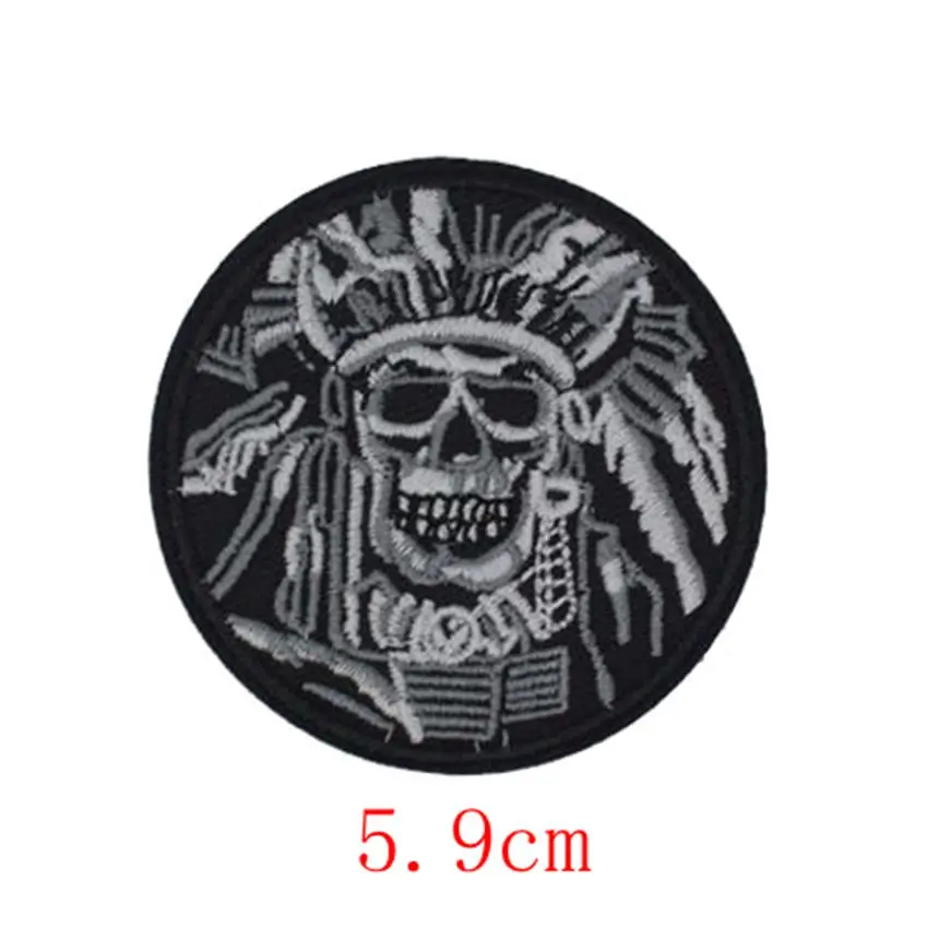 Новое прибытие Вселенная Alien Storm Horse Chief Death Patches для одежды пэчворк вышитые