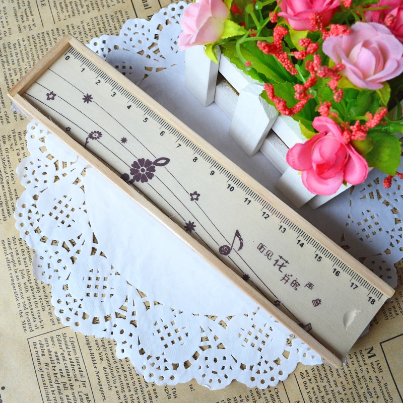 Творческие музыкальные Цветы DIY деревянный штамп многофункциональная винтажная