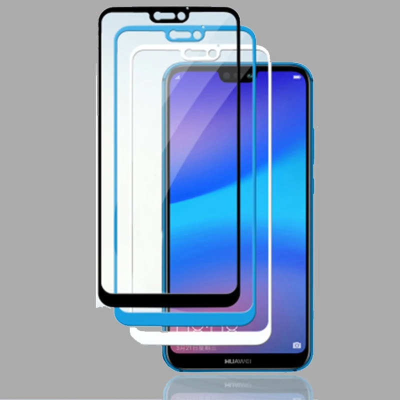 9H полное покрытие Точная Взрывозащищенная защитная пленка для экрана Huawei P20