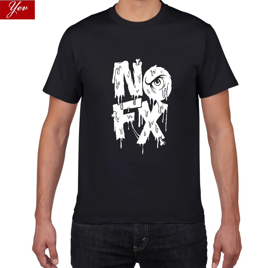

Футболка мужская NOFX, дышащая, дышащая, 100% хлопок