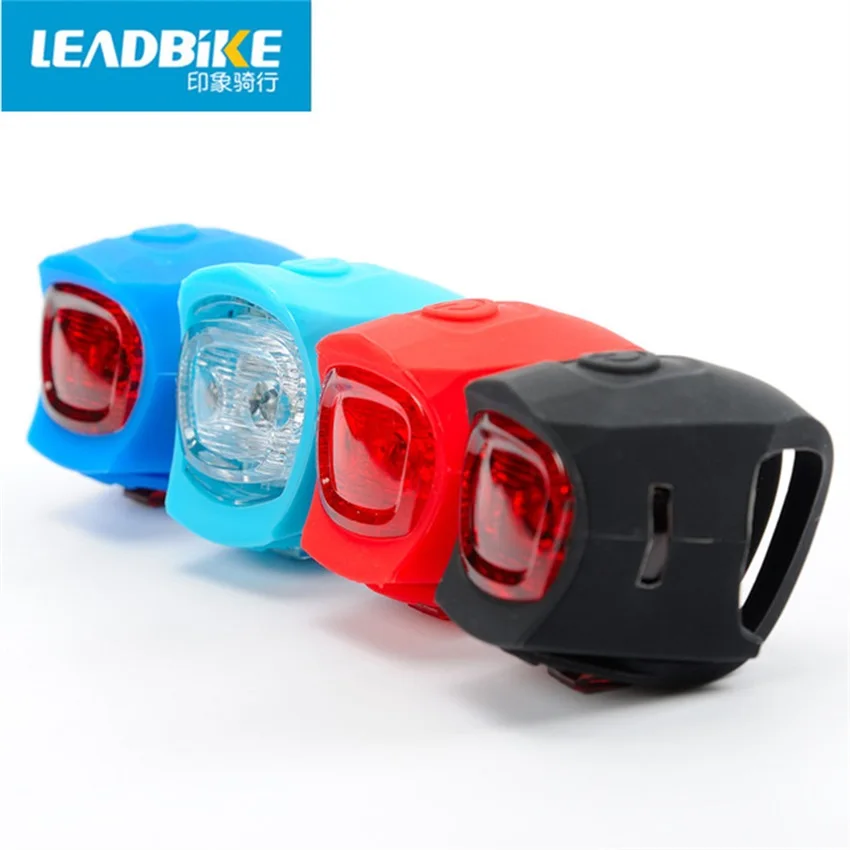 Leadbike 5 видов цветов силиконовое оборудование для велосипеда легкий велосипед 2