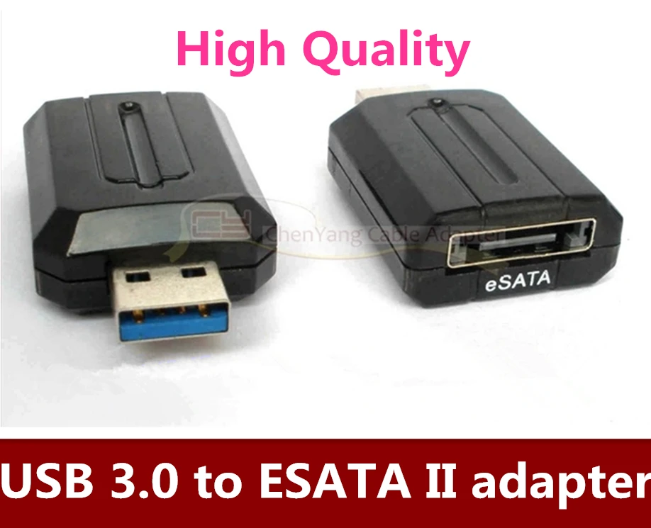 

Высококачественный 1 шт. USB 3 в ESATA II внешний адаптер передачи данных USB3.0 ESATA Бесплатная доставка