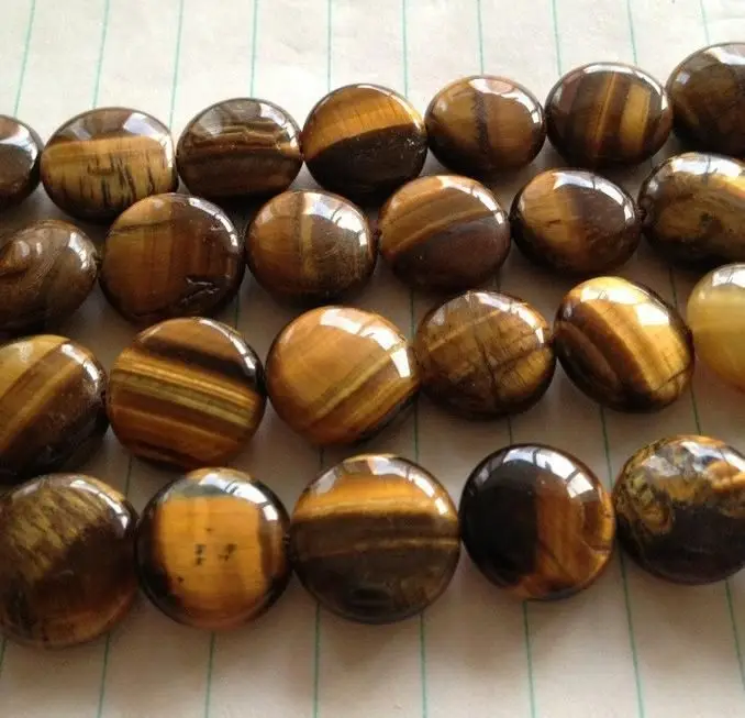 Красивый реальный 12 мм Южноафриканский рев тигровый глаз ювелирные изделия