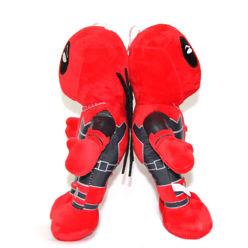 25 см supehero dedpool Плюшевые Игрушки Детские Дети Мягкие Подарок peluche Рюкзак Висит