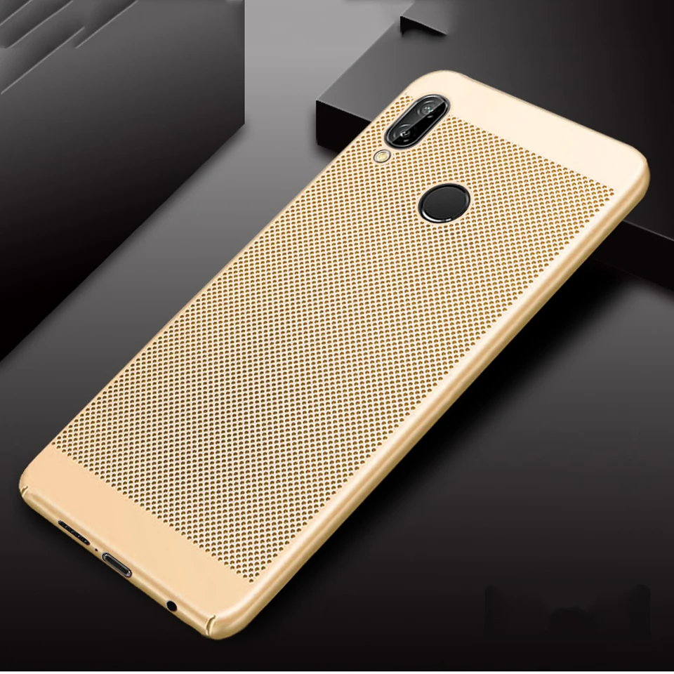 Сетка рассеивания тепла в Пластик чехол для huawei P20 Lite P10 P9 P8 Коврики размеры 9 и 10 Nova