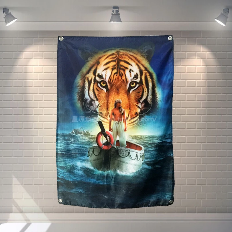&quotLife of Pi&quot рекламный плакат баннеры бар кафе отель тема настенные украшения
